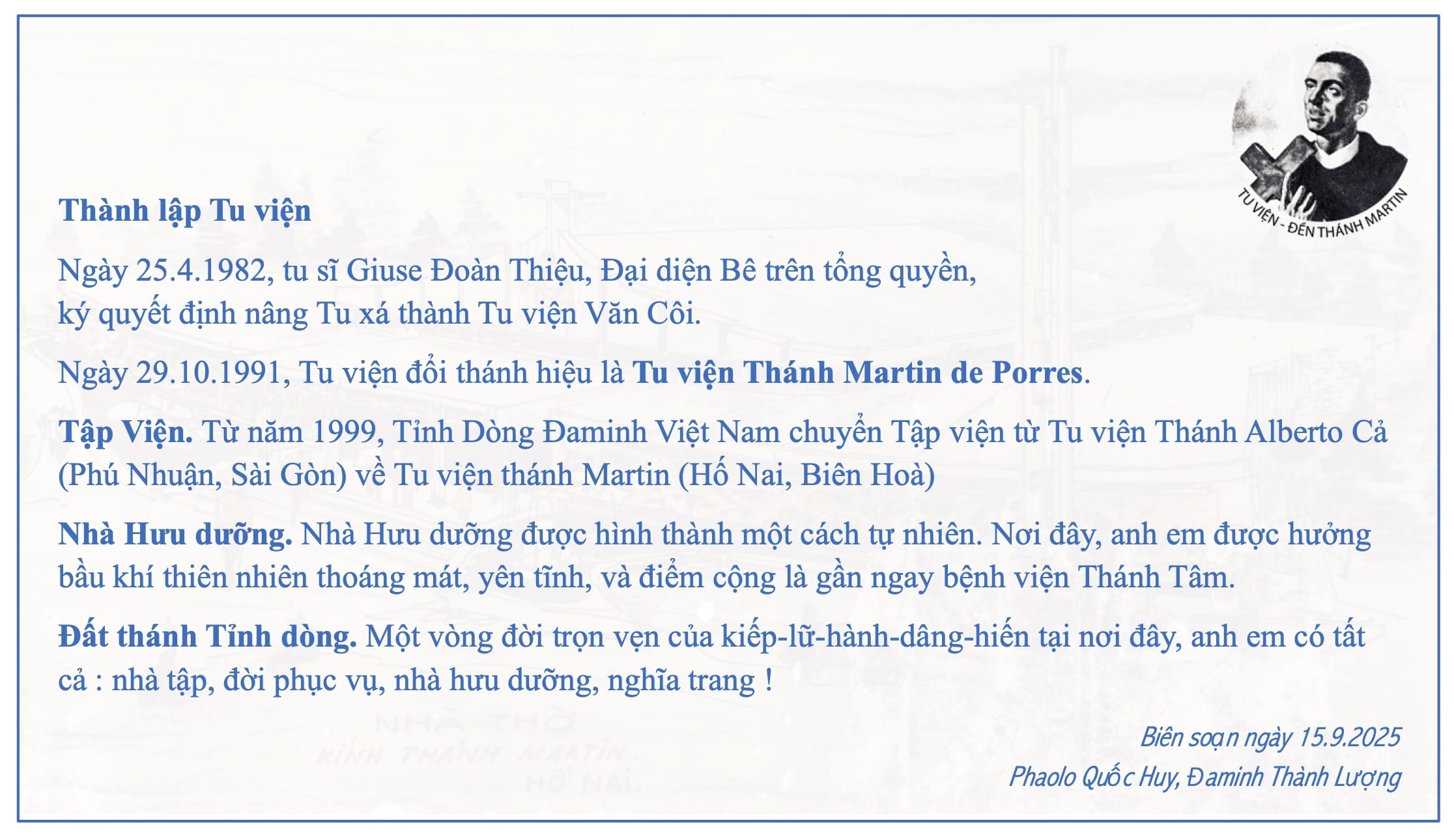 Hình ảnh giới thiệu trung tâm giáo lý